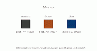 Mascara schwarz Hagina