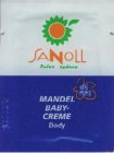 Mandel Baby-Creme BODY 3ml Probe Sanoll