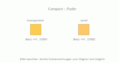 Compactpuder sand Hagina