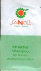Strukturshampoo Balsampappel 8ml Probe Sanoll