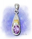 Skorpion - mit Amethyst 925-Sterlingsilber